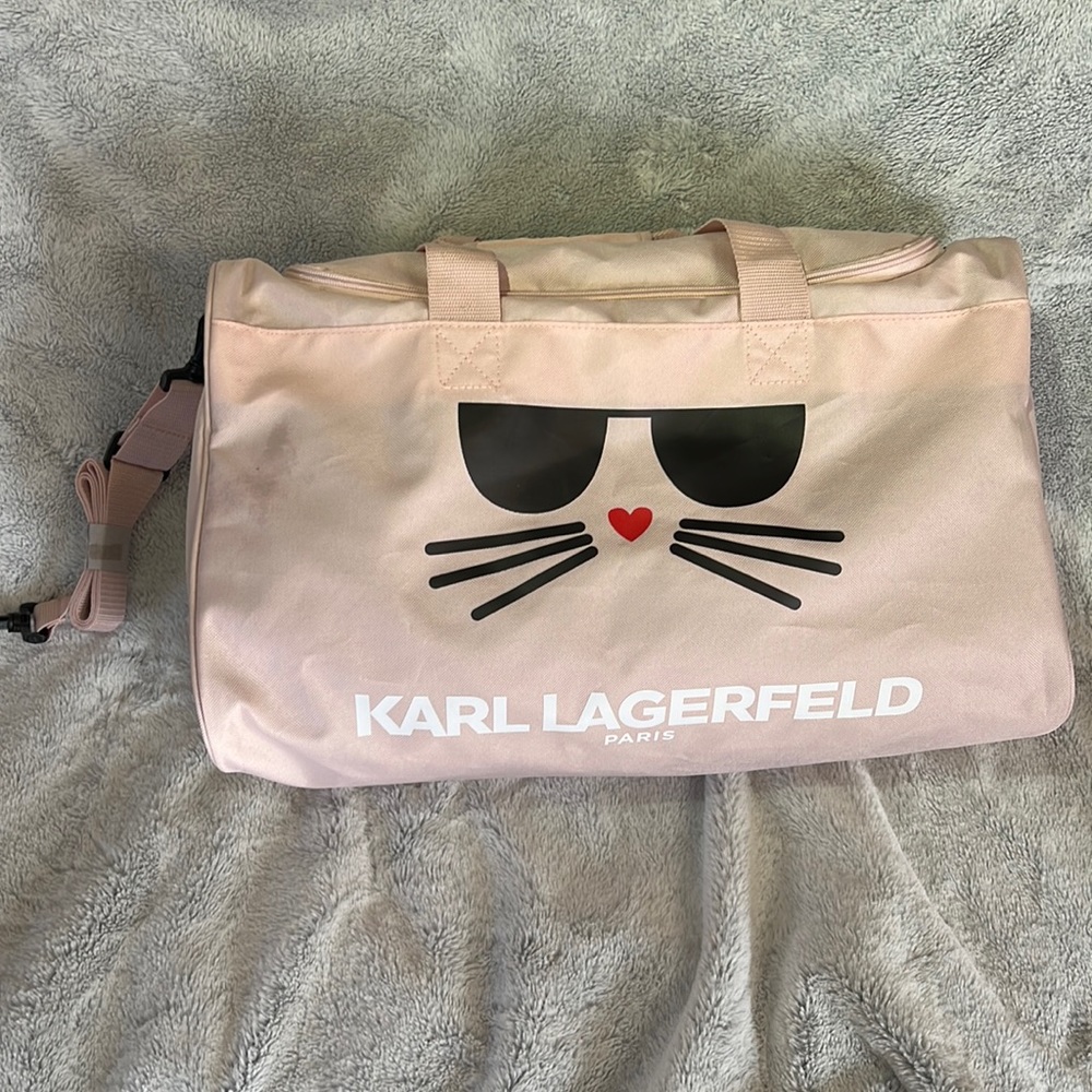 Karl Lagerfeld duffle NWT